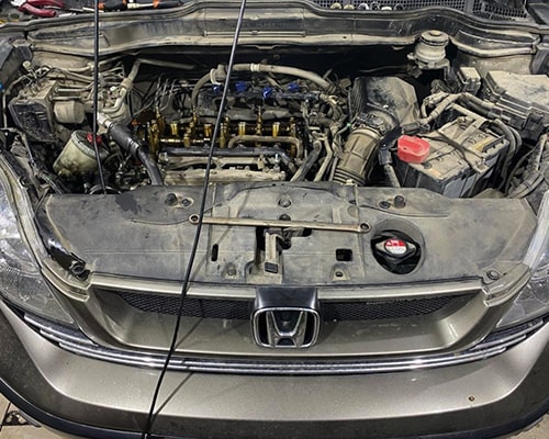 произведен ремонт автомобиля бренда Honda по доступной цене в автотехцентре «Авто-Линия»