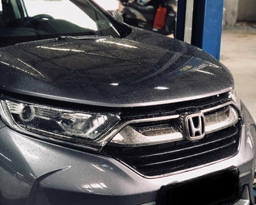 произведен ремонт автомобиля Honda CR-V по доступной цене в автотехцентре «Авто-Линия»